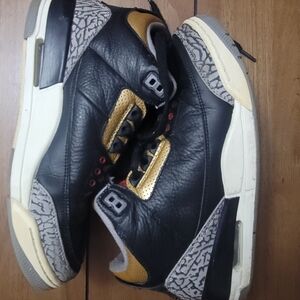 Nike Air Jordan 3 Retro Black Womens